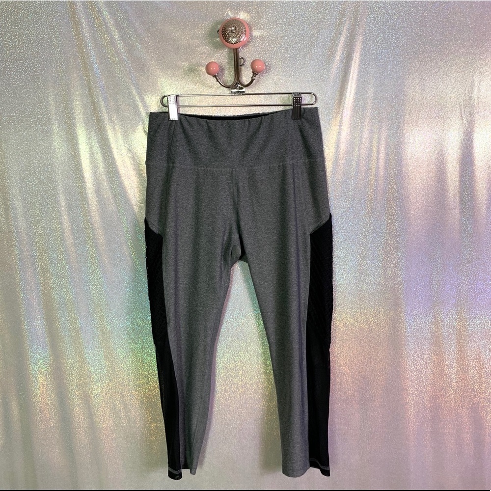 RBX | Black & Gray Workout Capris